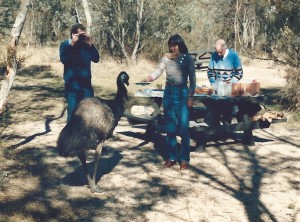 Peter, Jeannie and emu2